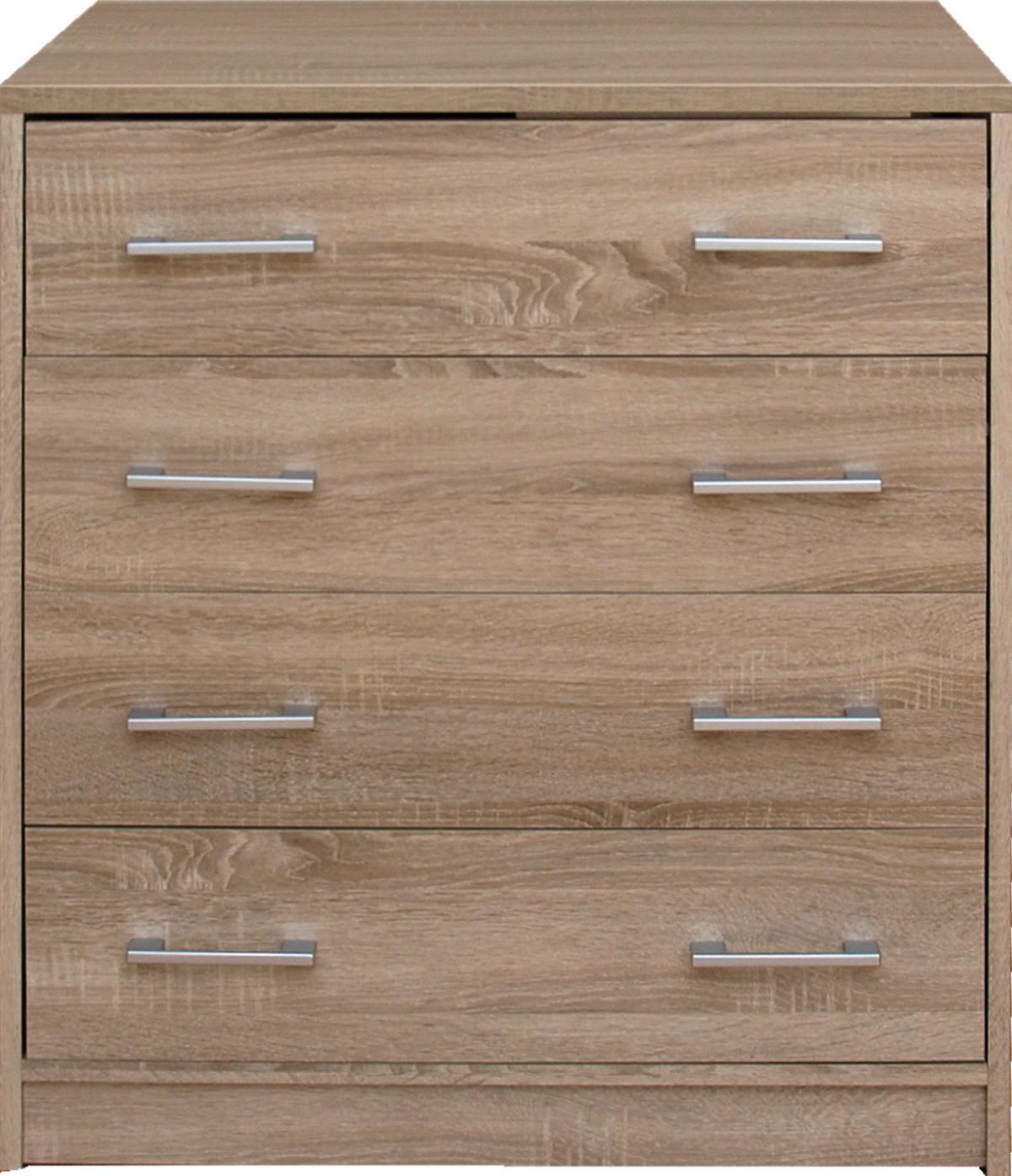 KOMODA ZORA -BP- - Moderní, kompozitní dřevo/plast (75/85/50cm)