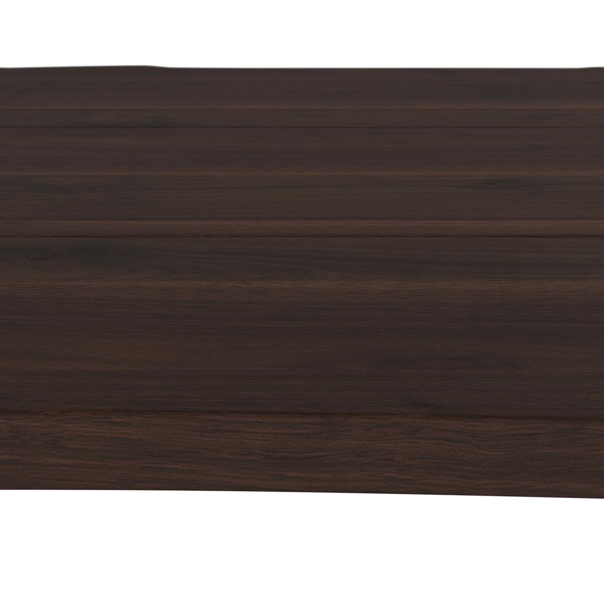 Záhradný stůl akáciea masiv MAURO 180x90cm - barvy vlašských ořechů, Moderní, kov/dřevo (180/90/77cm) - Bessagi Garden