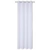 Verdunkelungsvorhang Chrisi - Weiß, ROMANTIK / LANDHAUS, Textil (135/245cm) - James Wood