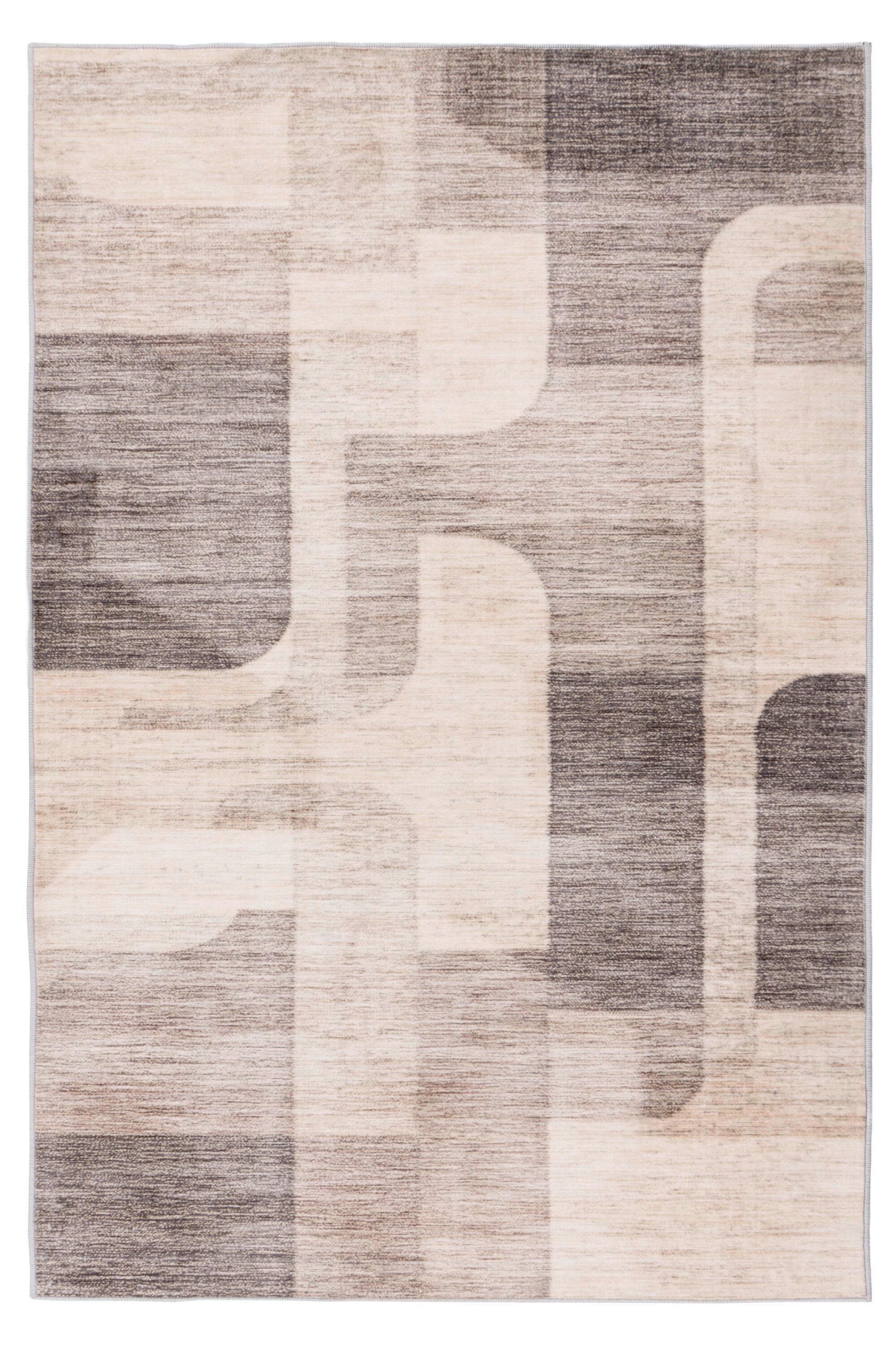 Flachwebteppich Taupe, ca. 160x230 cm - Taupe, Basics, Textil (160/230cm) - Kayoom