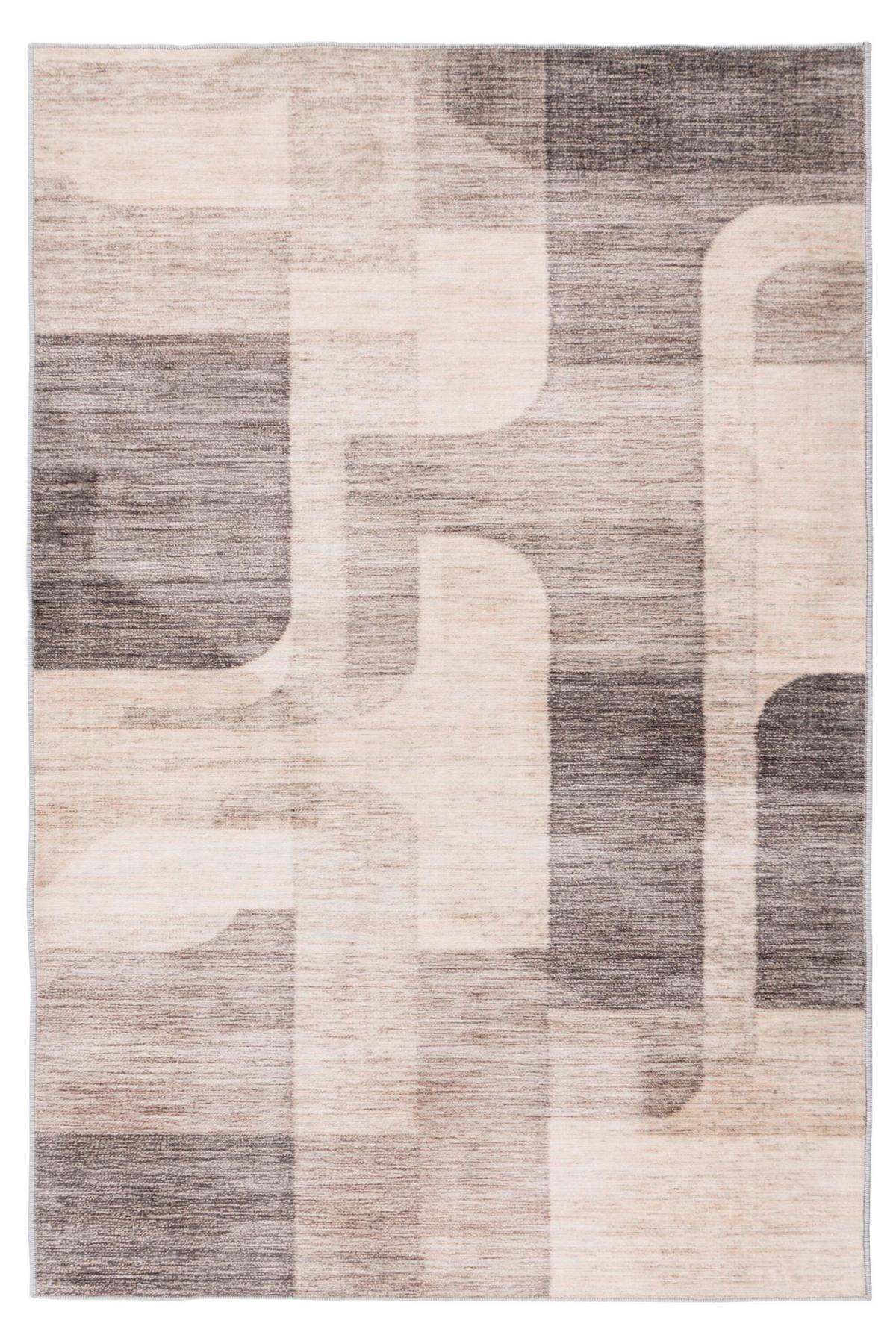 Flachwebteppich Taupe, ca. 160x230 cm - Taupe, Basics, Textil (160/230cm) - Kayoom