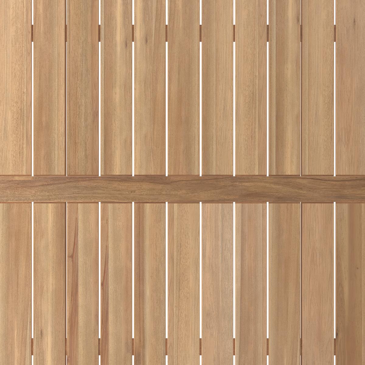 Gartentisch Talinn - Akaziefarben, MODERN, Holz (200/100/77cm) - Beldano