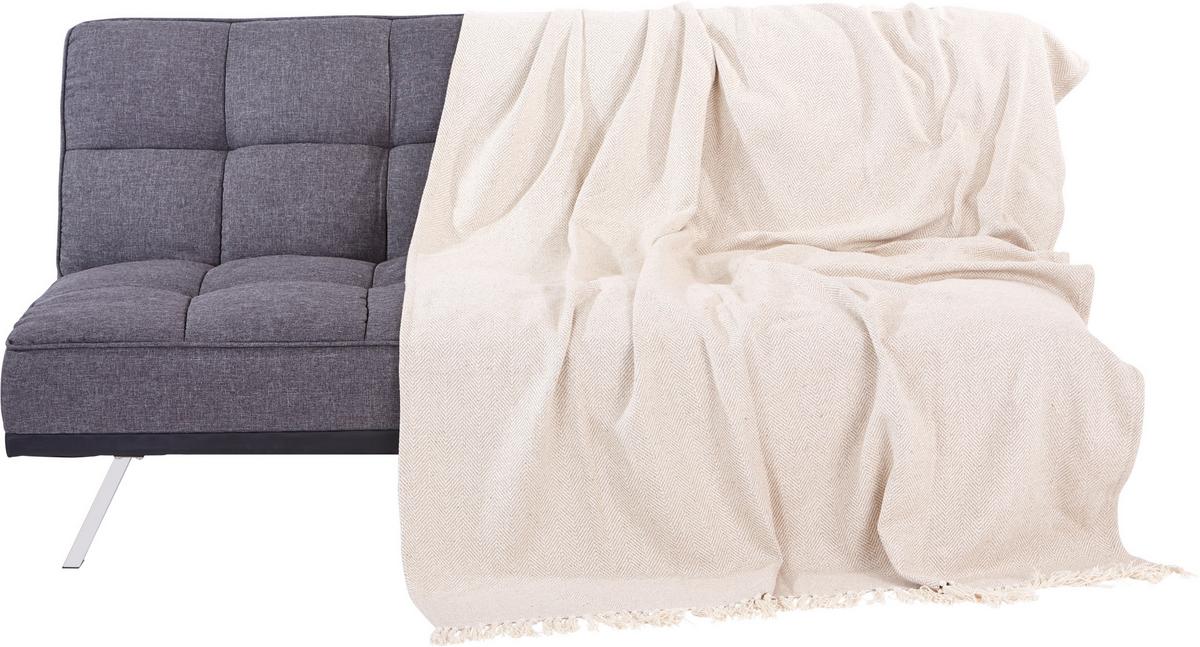 Tagesdecke Kordula - Beige, ROMANTIK / LANDHAUS, Textil (140/210cm) - James Wood