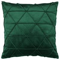 ZIERKISSEN GLORY - Dunkelgrün, Textil (45/45cm)