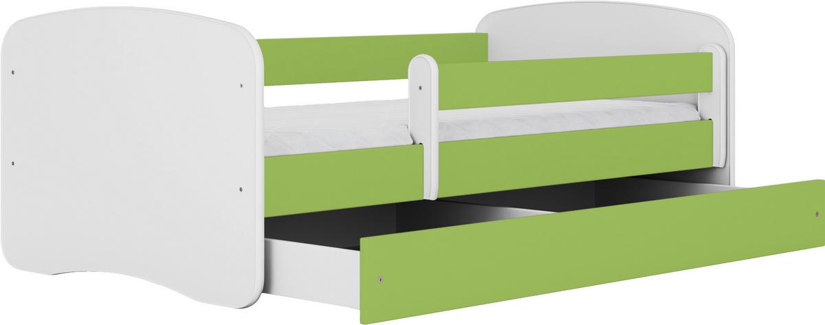 Kinder-/Juniorbett Babydreams Inkl. Matratze 80x160 - Birkefarben/Weiß, MODERN, Holz/Holzwerkstoff (80/160cm) - MID.YOU