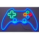 Led-wandleuchte Gamer - Transparent/Weiß, Basics, Kunststoff (60/40/1,9cm) - Luca Bessoni