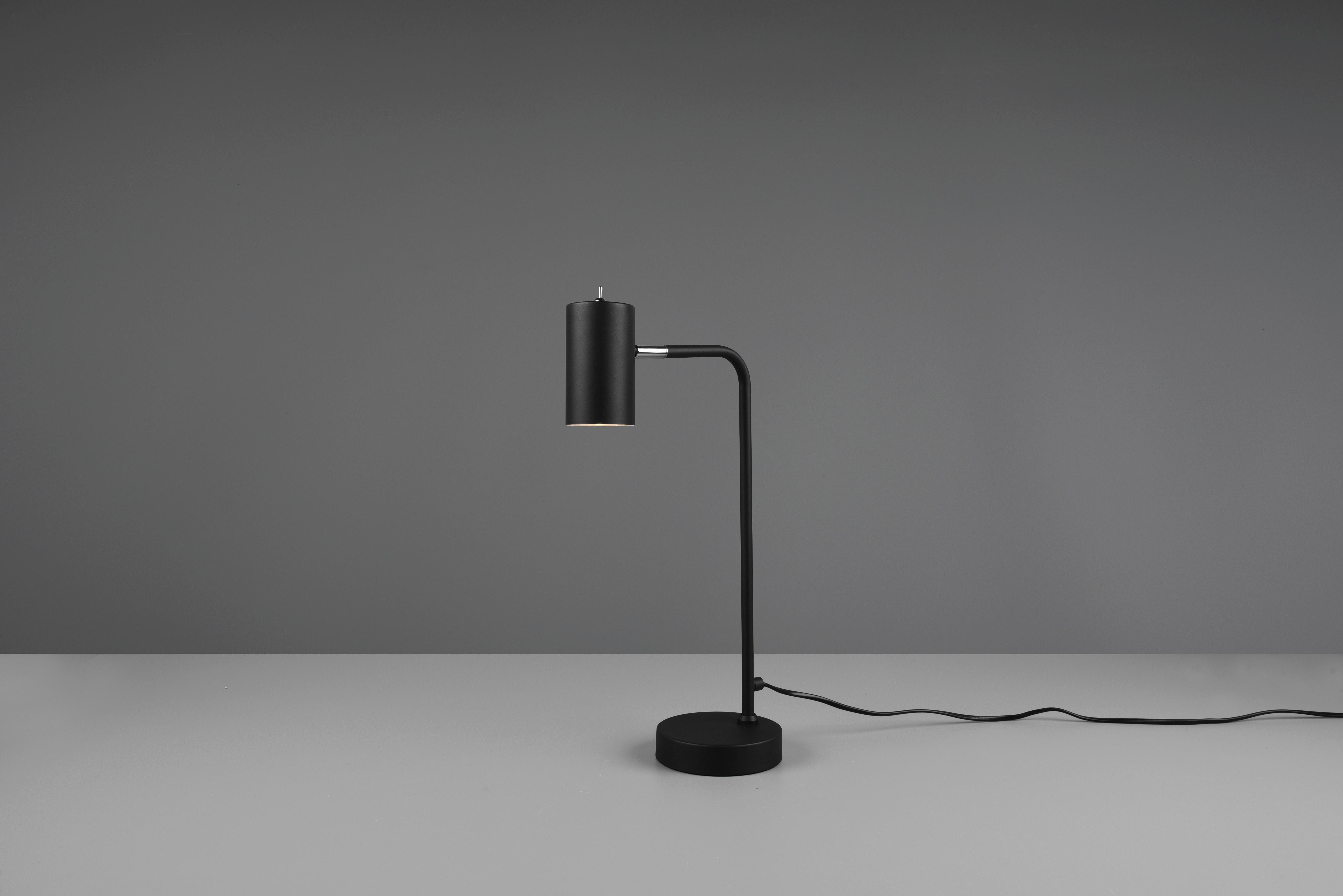 Tischlampe MERLEY von Trio Leuchten aus Metall in Schwarz Milieu
