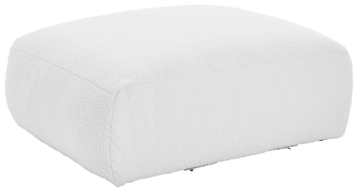 Modul Sofa Bloom B: 82 Cm Weiß - Weiß, Trend, Textil (82/45/122cm) - Livetastic