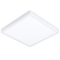 Badezimmer-Deckenleuchte 30893*fueva 5 - Weiß, KONVENTIONELL, Kunststoff/Metall (28,5/28,5/3cm) - Eglo