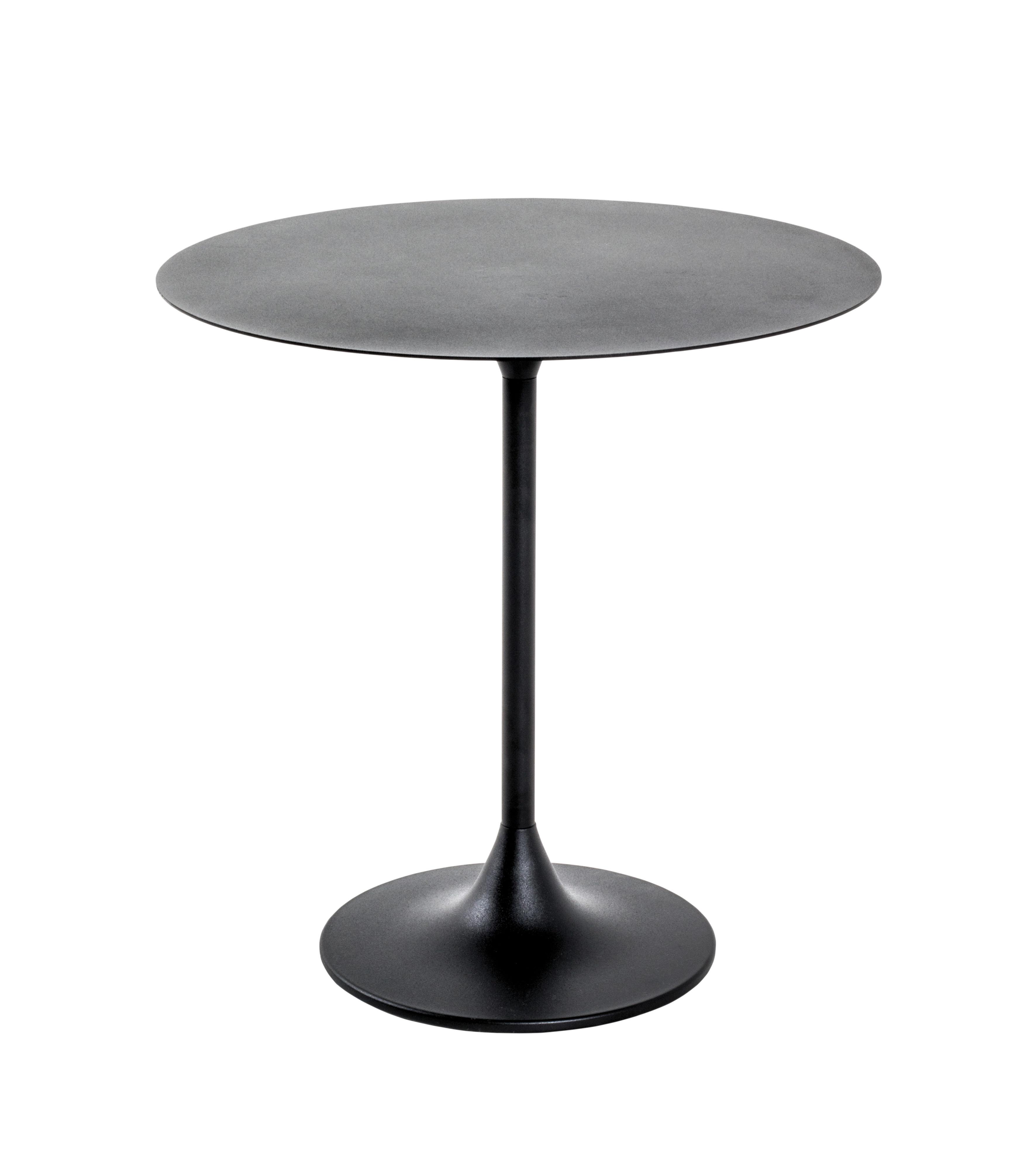 Beistelltisch Schwarz - Schwarz, Basics, Metall (45/46cm)