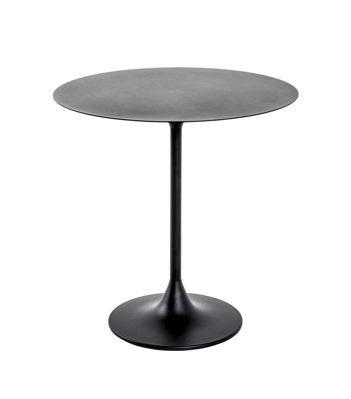 Beistelltisch Schwarz - Schwarz, Basics, Metall (45/46cm)