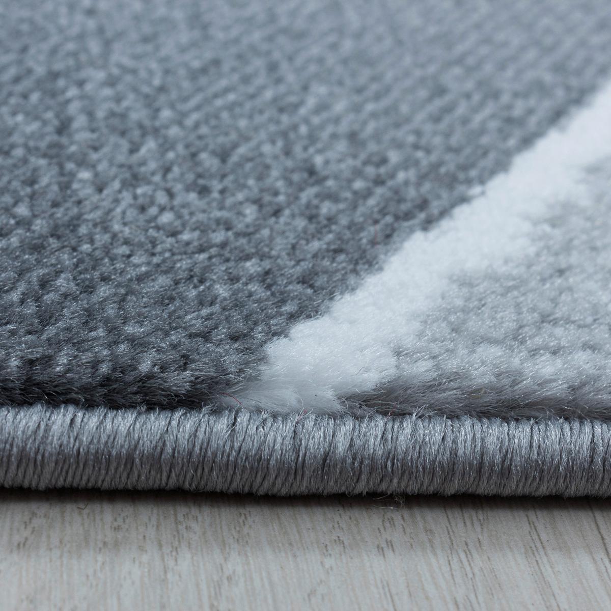 Teppich Läufer Grau Costa 80x250 Cm - Design (80/250cm)