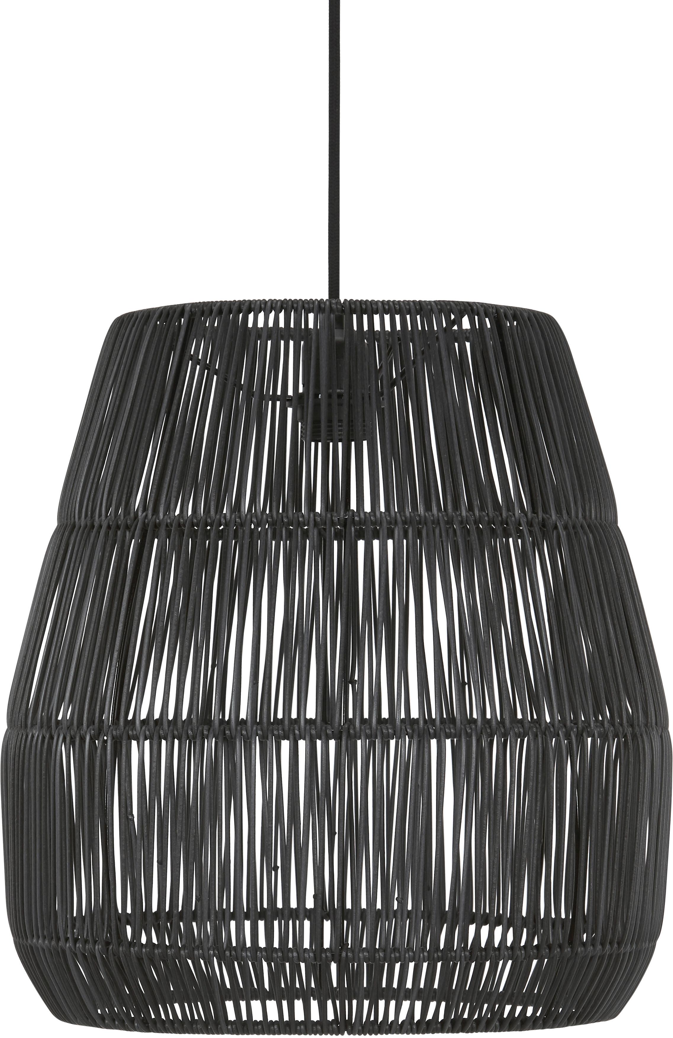 Außenhängeleuchte 7038-2503 Saigon - Schwarz, Basics, Kunststoff (38/40cm)