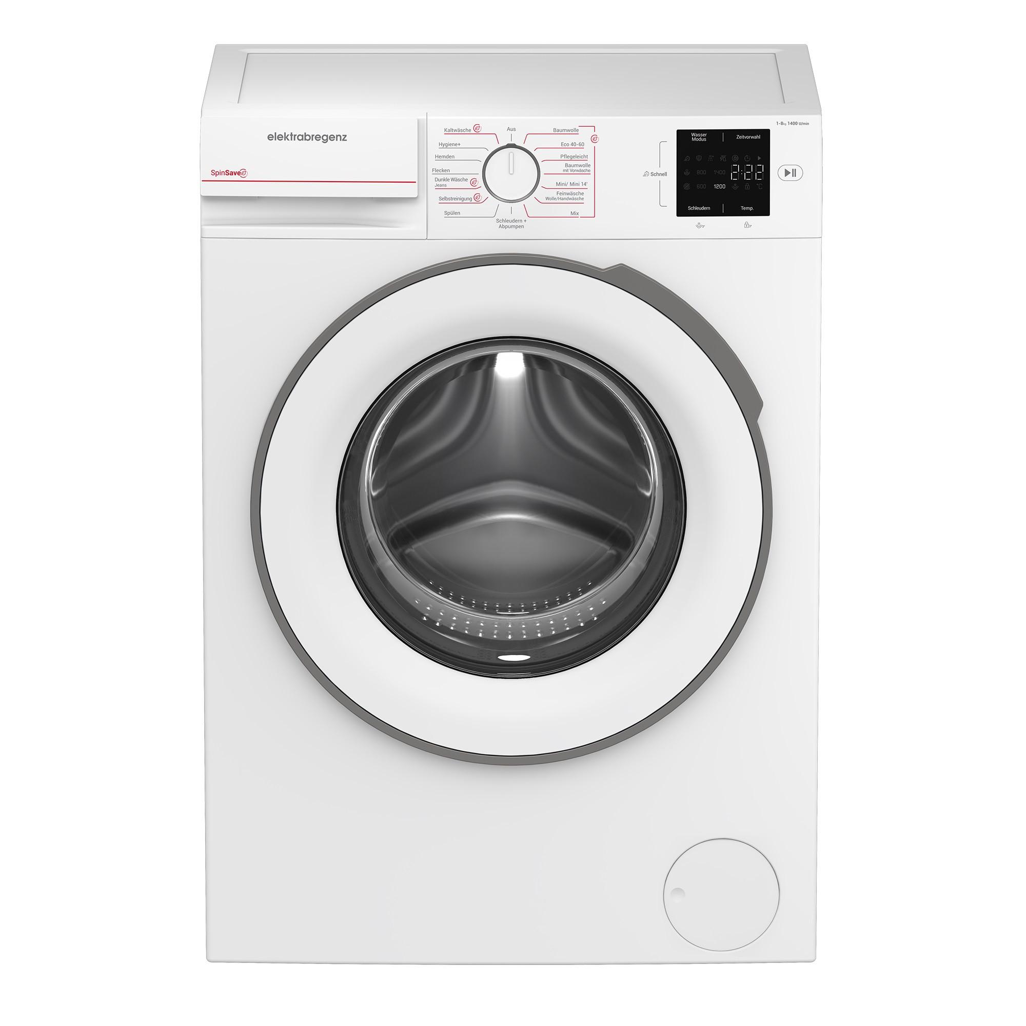 Waschmaschine WAFX81430T Füllmenge ca. 8 kg, EEKL: A - Weiß, Basics (60/84,5/54,6cm) - Elektra Bregenz