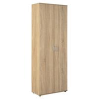 MEHRZWECKSCHRANK GALLO B: 70 CM SONOMA EICHE - Schwarz/Sonoma Eiche, Basics, Holzwerkstoff (70/189/34cm) - MID.YOU