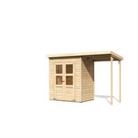 Gartenhaus Kappeln 2 39558 Kappeln 2 - Fichtefarben, Basics, Holz (182/122/220cm)