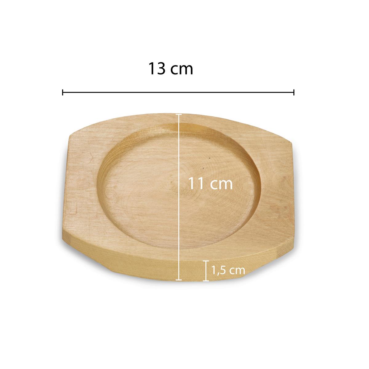 Servierpfanne Gusseisen Gusseisen, Servierpfanne - Schwarz, Basics, Metall (10cm) - Echtwerk