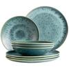 Tafelservice Carellia Blau, 8-Teilig - Blau, Trend, Keramik - Mäser