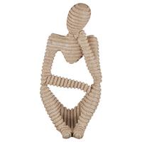 SKULPTURA RIDER II - béžová, Lifestyle, plast (12/25,5/10,5cm) - Mömax