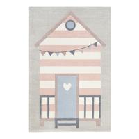 Kinderteppich Sea Castle - Hellgrau/Rosa, Trend, Textil (160/225cm) - Esprit