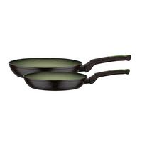 SADA PANVÍC AVOCADO - čierna/svetlozelená, Basics, kov (24+28cm) - GSW