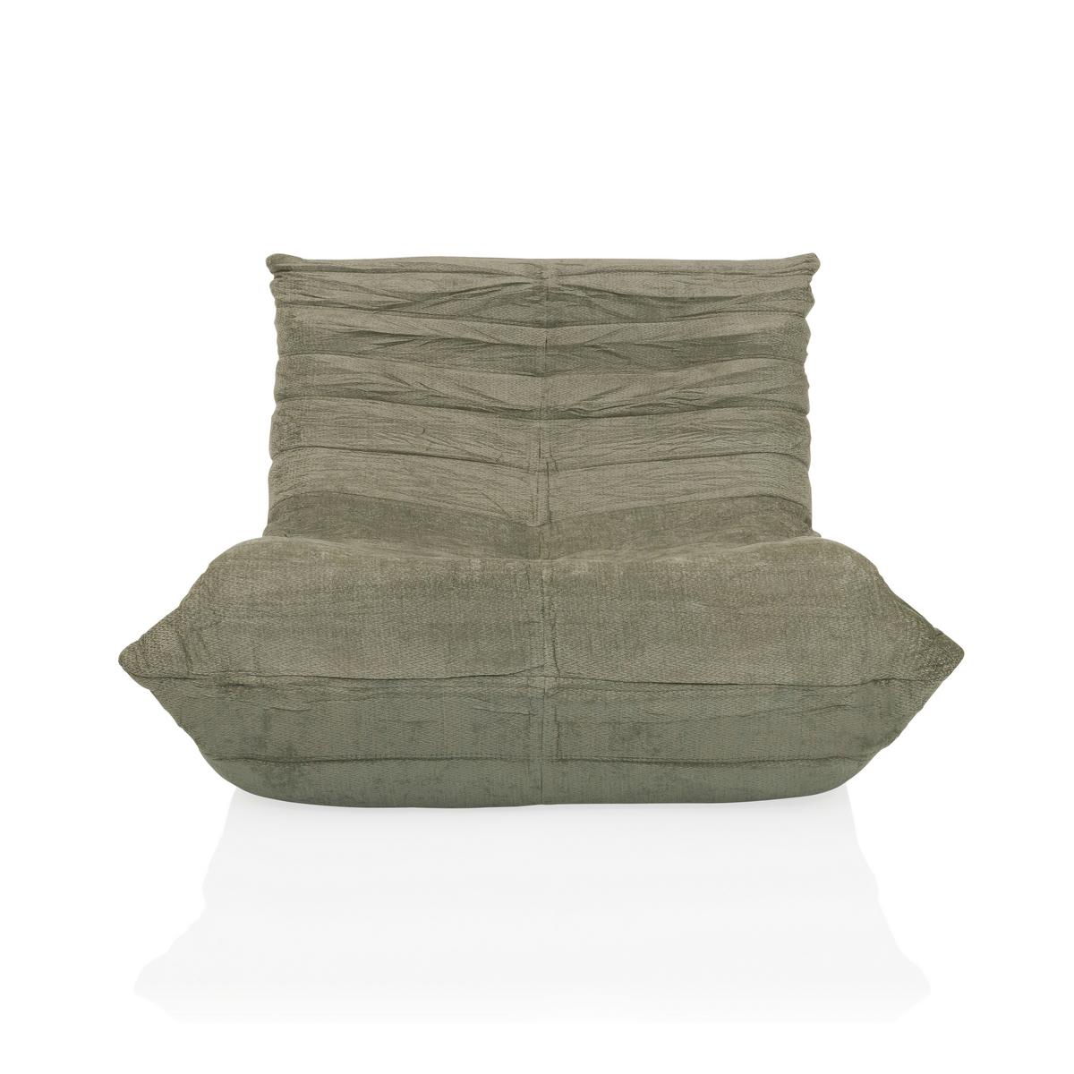 Loungesessel Sitzolo Salbeigrün B: 90 cm - Salbeigrün, MODERN, Textil (90/72/100cm) - MID.YOU