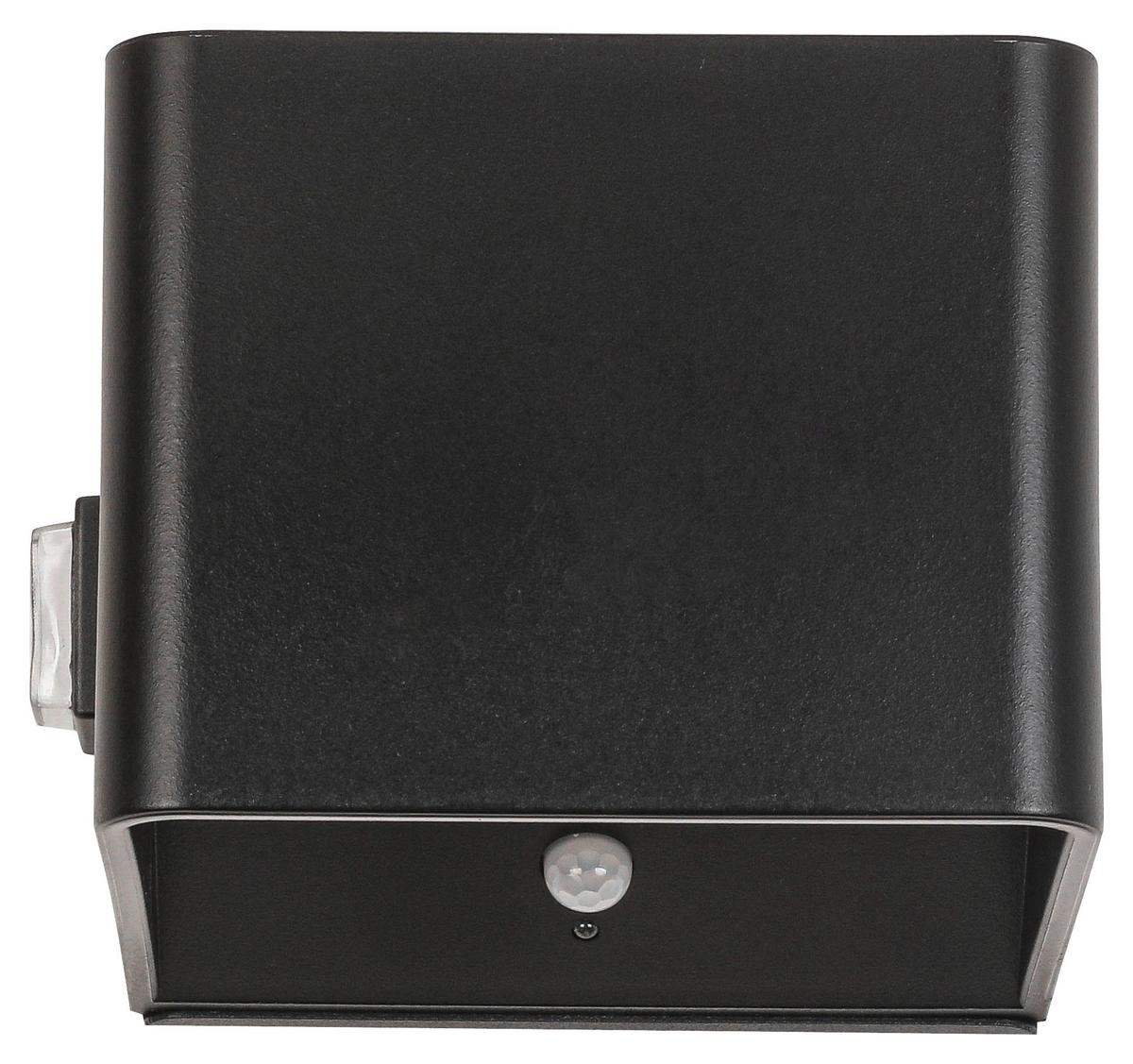 NÁSTĚNNÉ LED SVÍTIDLO HERO1 - černá, Moderní, kov/plast (10,28/10,1/8,05cm) - Modern Living