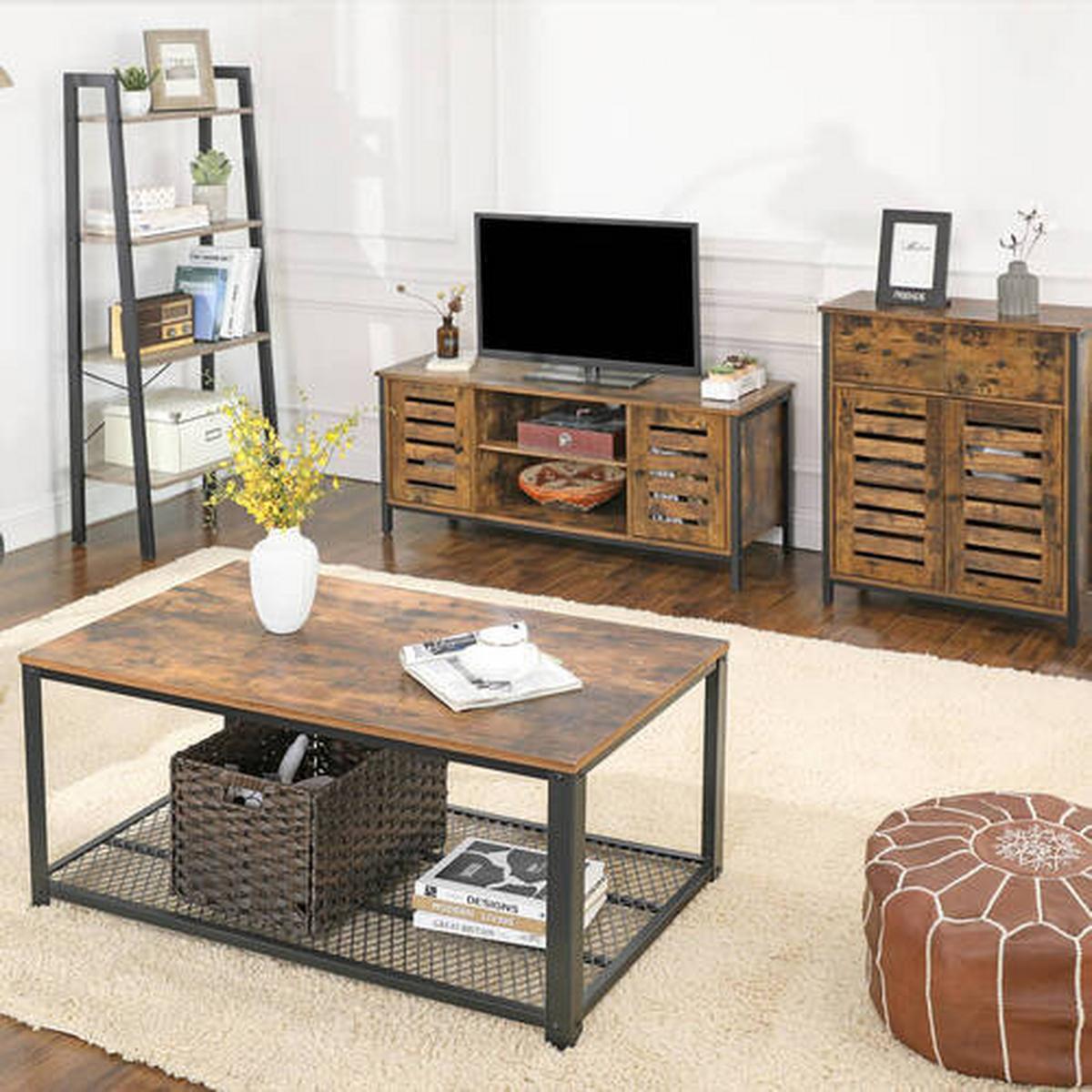 Kommode B: 70 cm Braun/Schwarz - Schwarz/Braun, Trend, Holzwerkstoff/Metall (70/80/30cm) - Boxxx