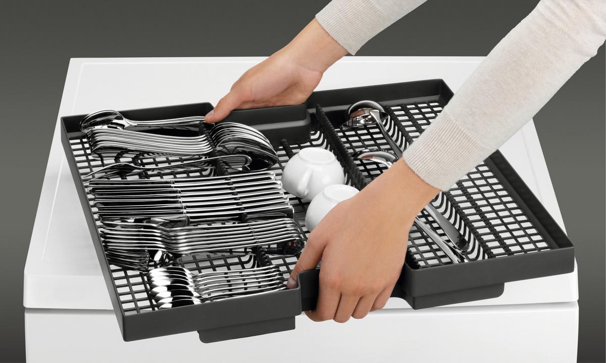 UMÝVAČKA RIADU DKDT3901XK - farba ušľachtilej ocele, Basics, kov (59,6/81,8/55cm) - Dieter Knoll