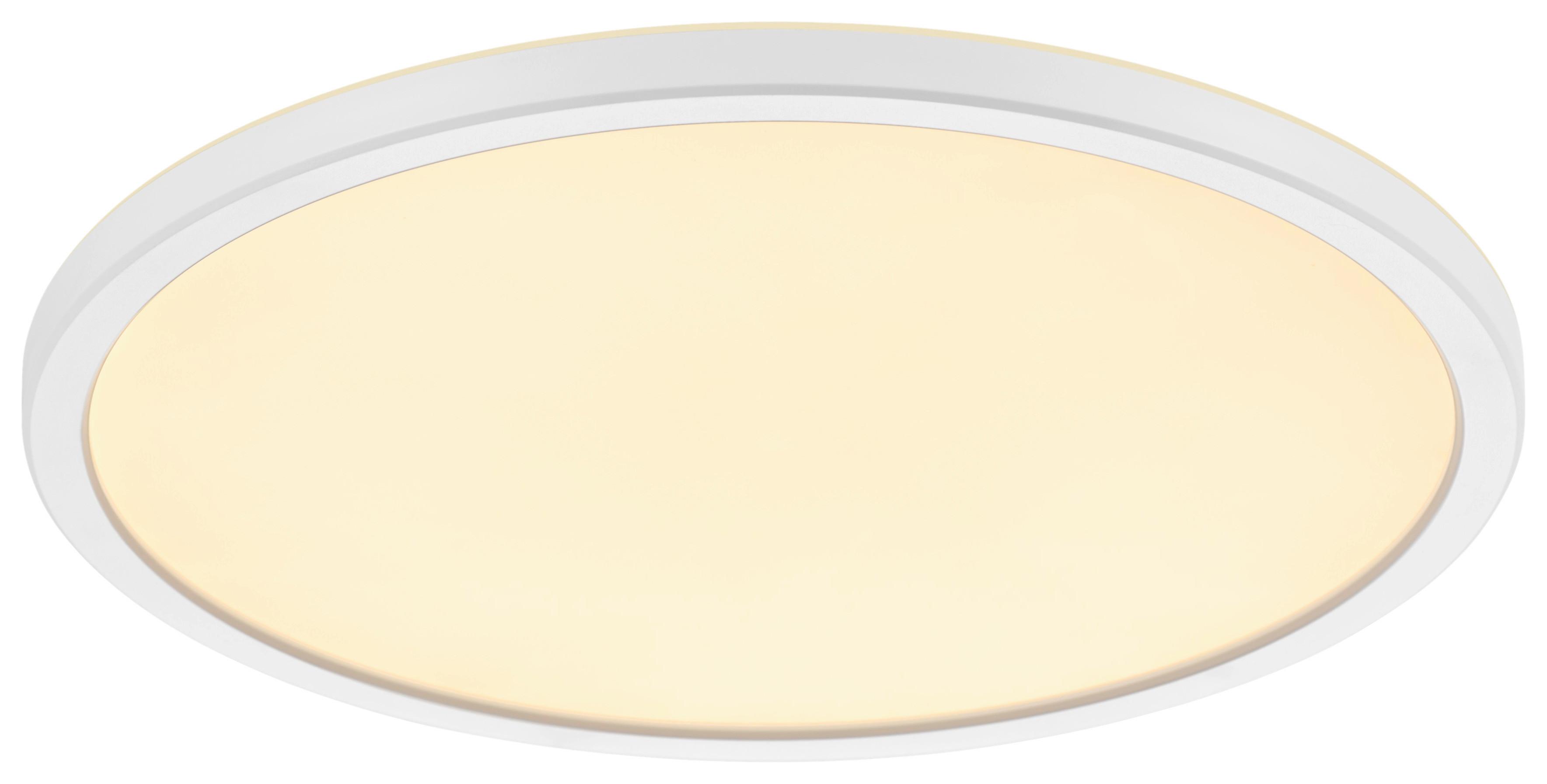 Deckenleuchte Planura Weiß D: 29,4 Cm - Weiß, KONVENTIONELL, Kunststoff (29,4/2,3cm) - Nordlux