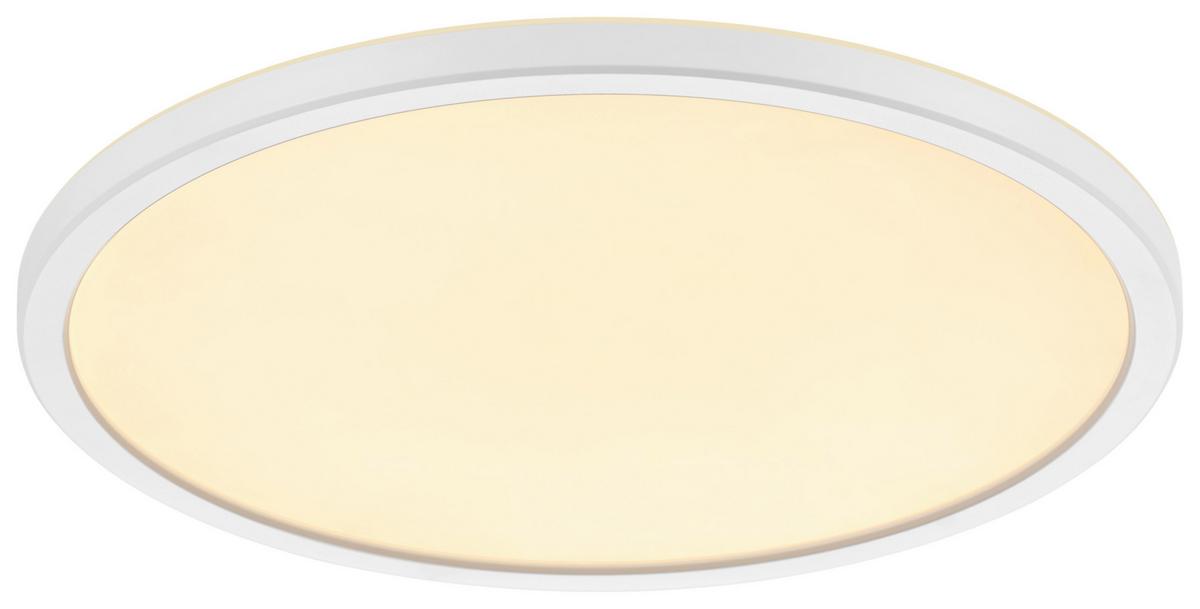 Deckenleuchte Planura Weiß D: 29,4 Cm - Weiß, KONVENTIONELL, Kunststoff (29,4/2,3cm) - Nordlux