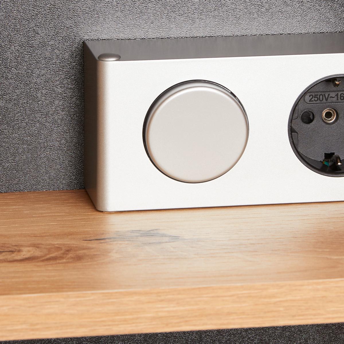 Spiegelschrrank Florenz in Eiche Artisan - dub artisan, Modern, kompozitné drevo (90/70/20cm) - Mömax