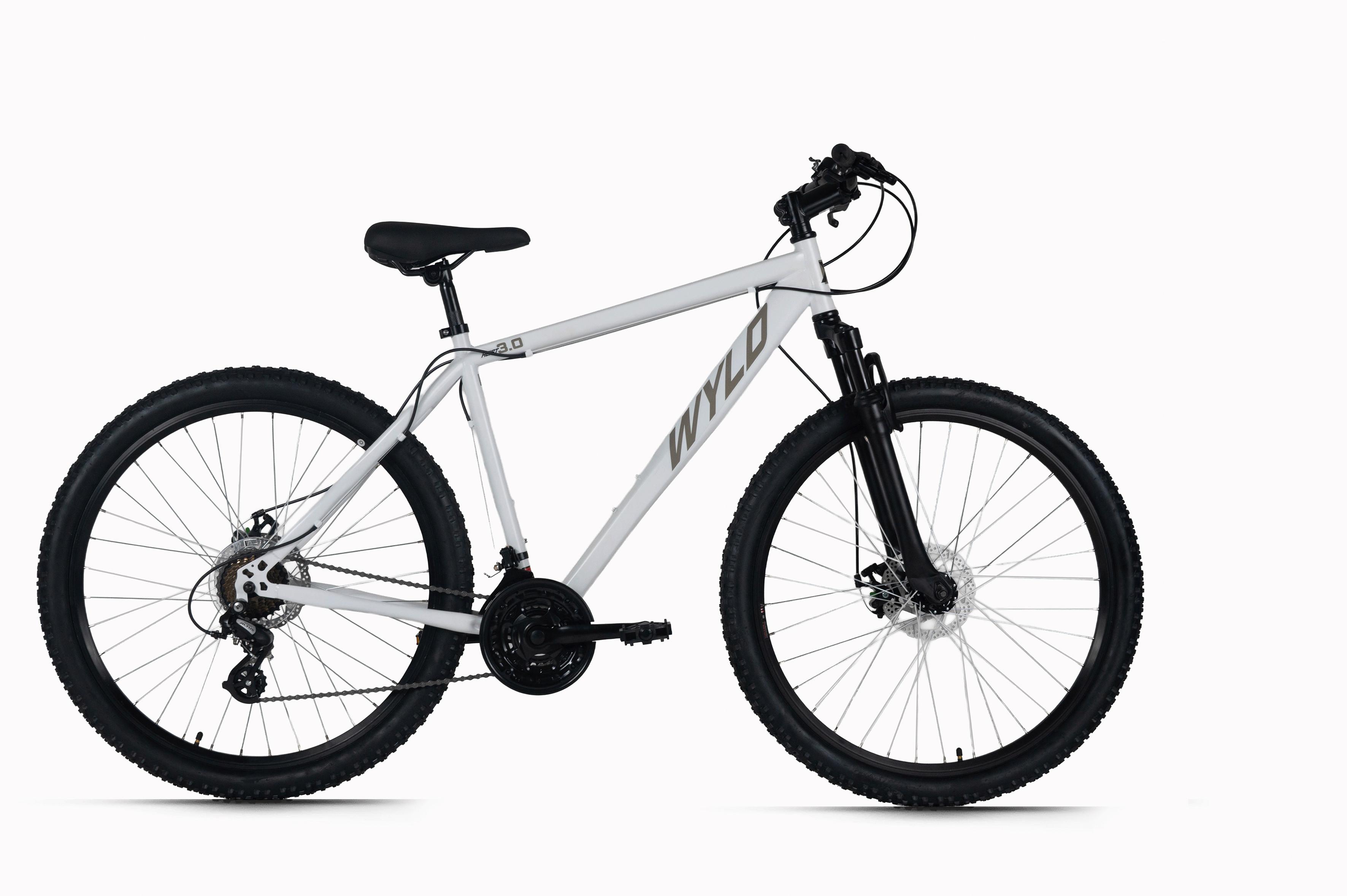Mountainbike 27,5'' WYLD weiß - Weiß, Basics, Metall (25cm)