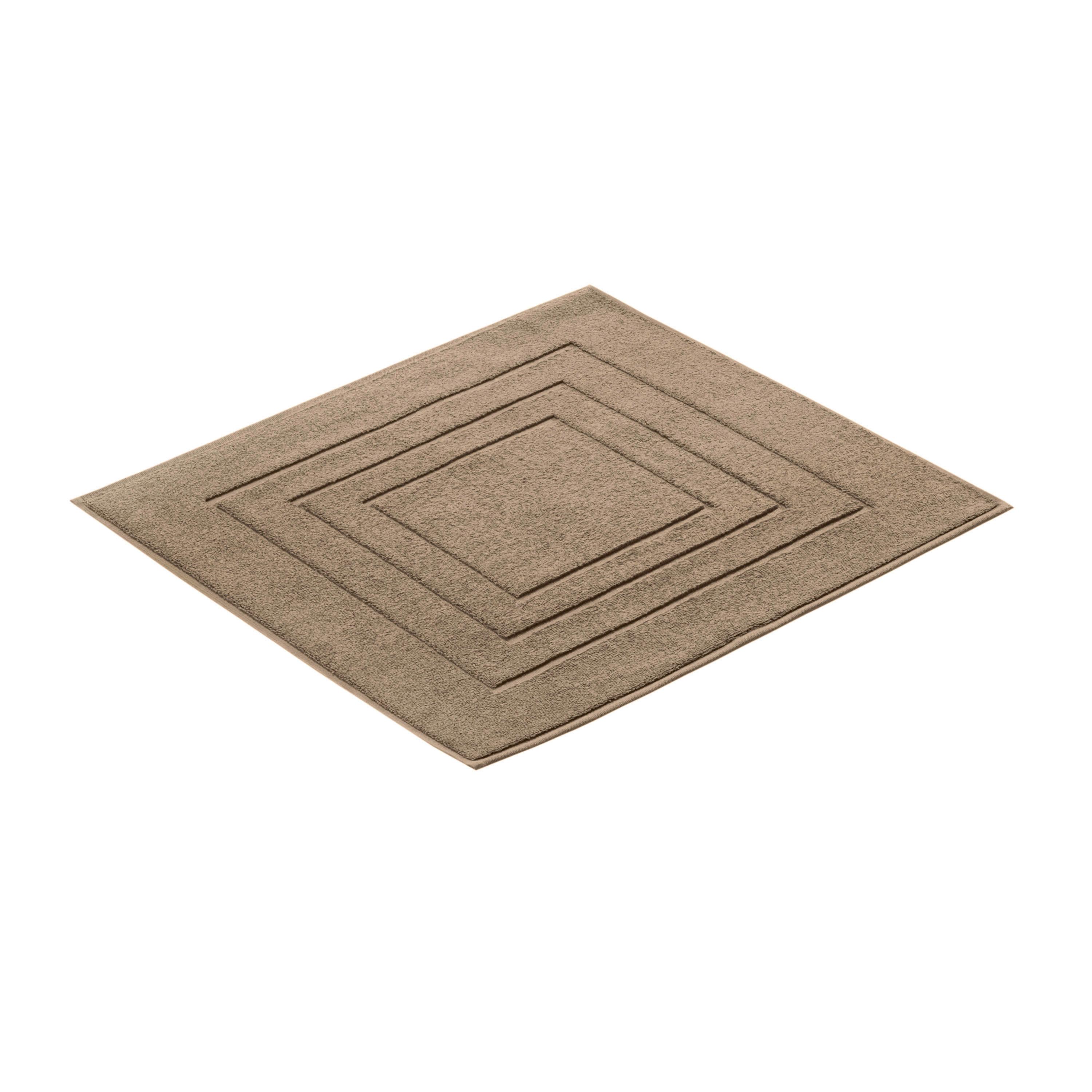 Fürdőszobaszőnyeg Feeling - cappuccino, Basics, textil (60/60cm) - Vossen