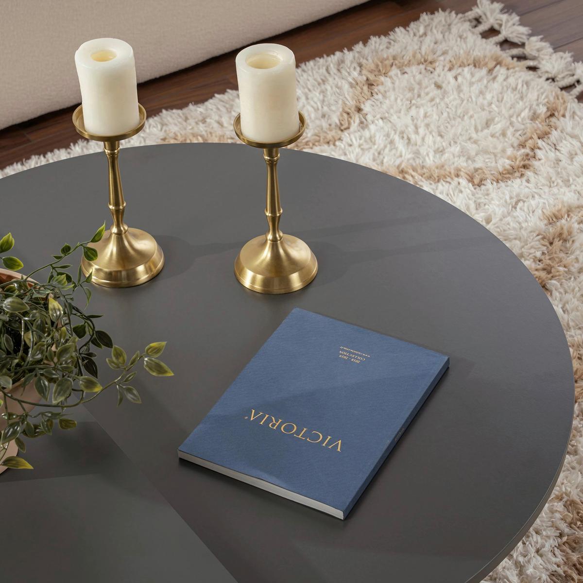 Couchtisch Orion Anthrazit L: 90cm - Anthrazit, Design, Holzwerkstoff (90/60/30cm) - MID.YOU