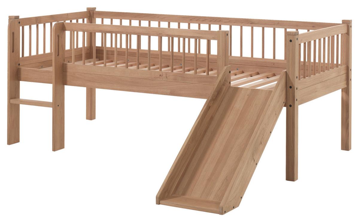 Spielbett Forrest Eichefarben 90x200cm - Eichefarben/Naturfarben, MODERN, Holz (90/200cm) - Vipack