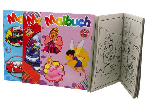 Malbuch Franca - Multicolor, KONVENTIONELL, Papier (21/29/0,5cm) Malbuch Franca - Multicolor, KONVENTIONELL, Papier (21/29/0,5cm)
