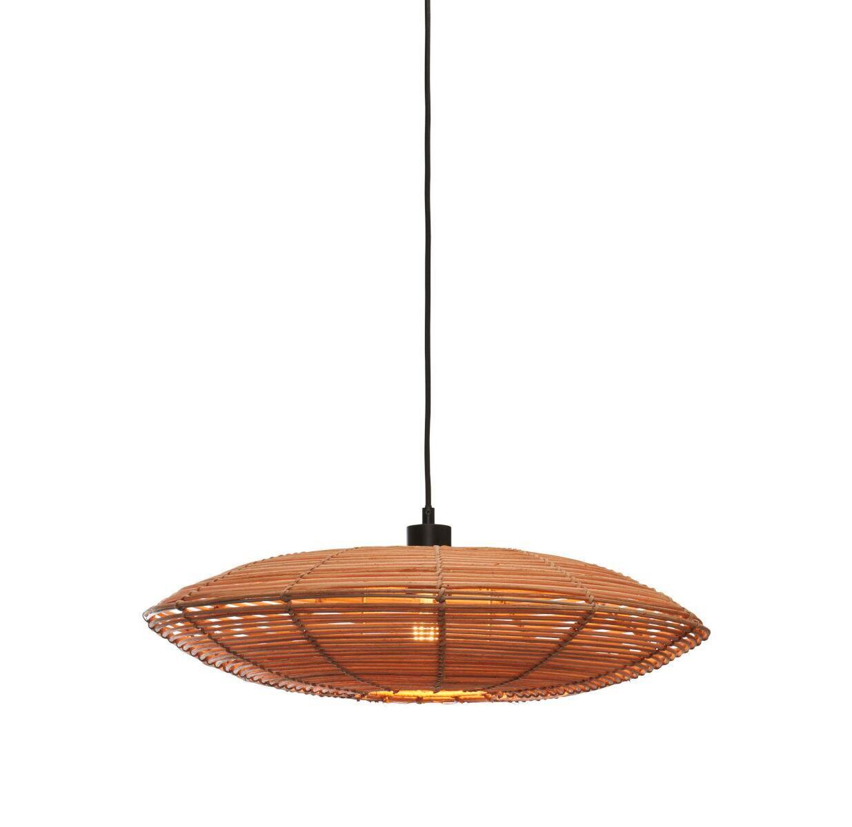 Hängeleuchte Tanami/H/5514/N - Naturfarben, Trend, Holz (55/55/14cm) - Good & Mojo