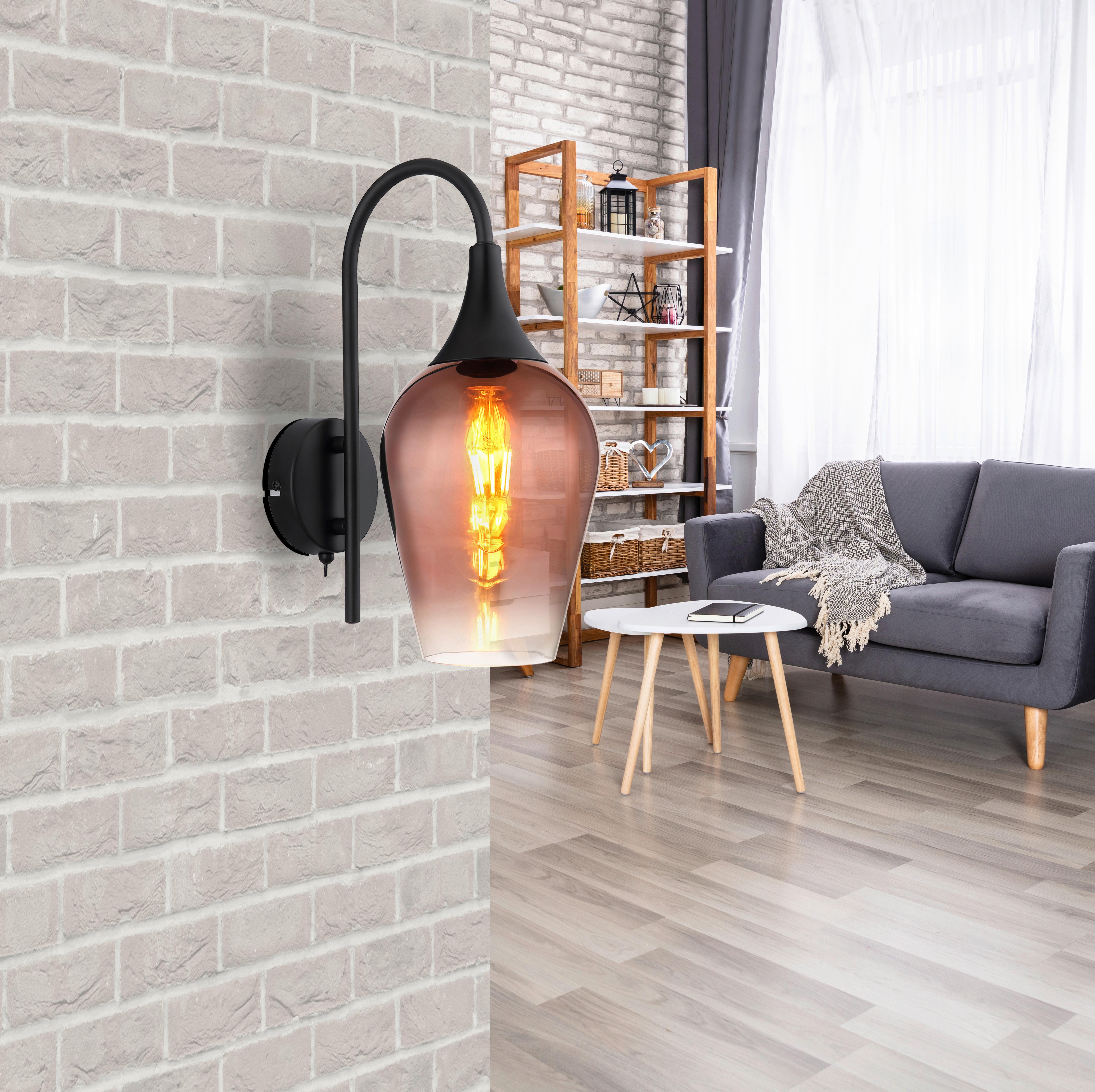 Wandleuchte 15552w1 - KONVENTIONELL (15/36cm) - Globo