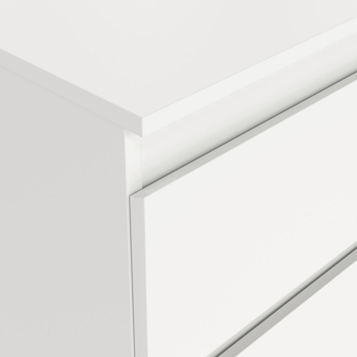 Komoda MARA 3 biela - biela, Konventionell, drevo (77/80/42cm) - Mömax