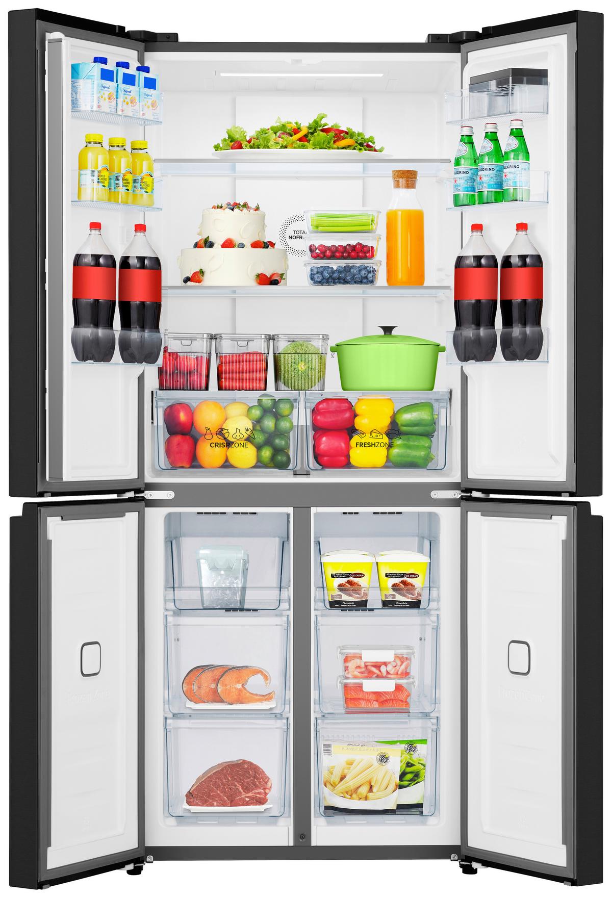 Multi-Door Nrm819e61bx No Frost Plus - Schwarz, Basics (79,4/190/65cm) - Gorenje