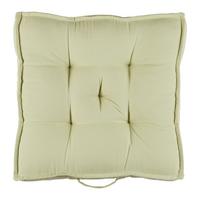 Sitzkissen Lianna - Grün, MODERN, Textil (40/40/7,5cm) - Luca Bessoni