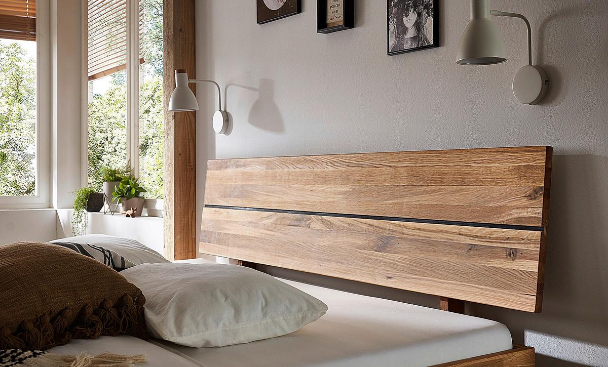 Bett Como Naturfarben 160x200cm - Naturfarben, MODERN, Holz (160/200cm) - MID.YOU