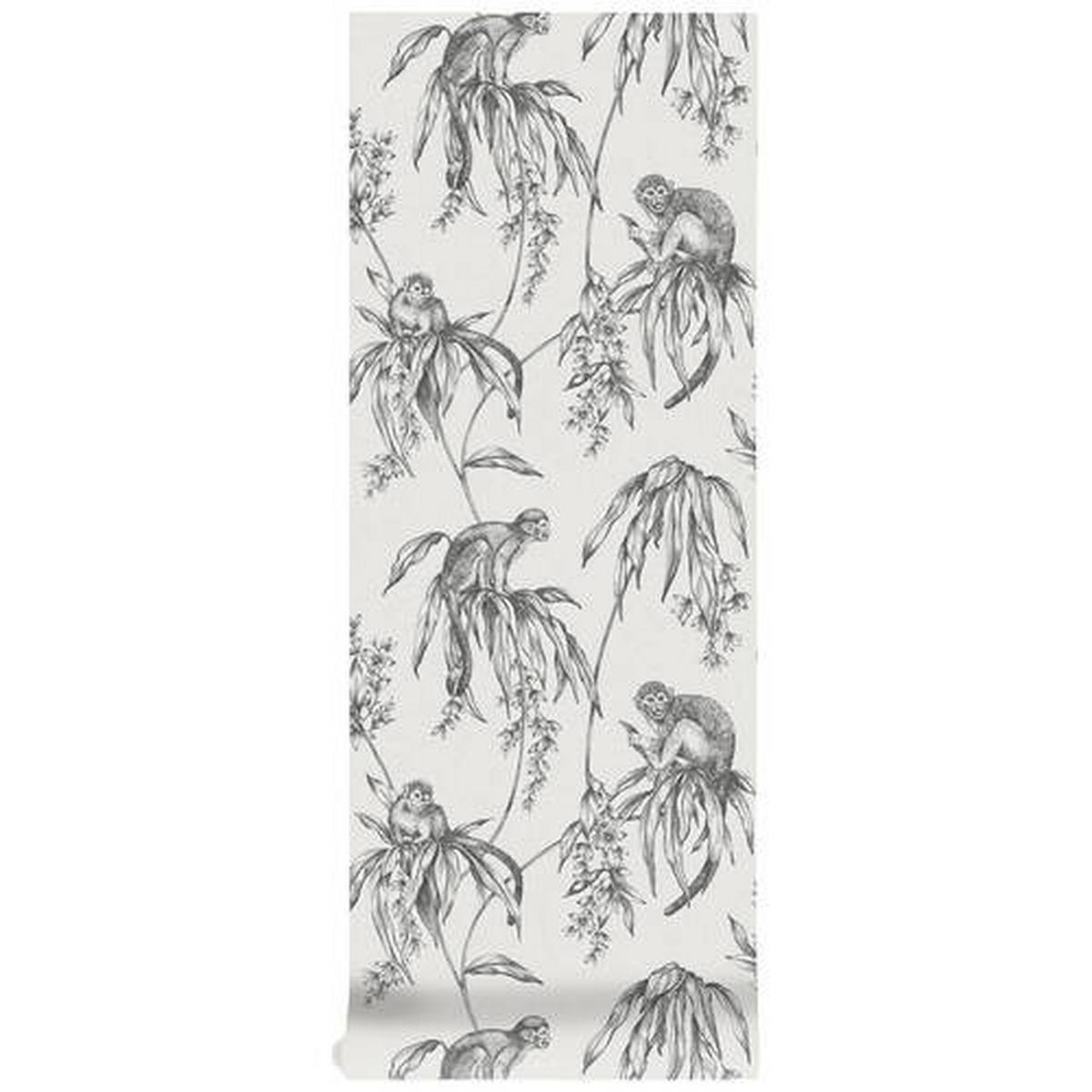 Vliestapete 106157 - Grau, Basics, Papier/Kunststoff (52/1000cm)
