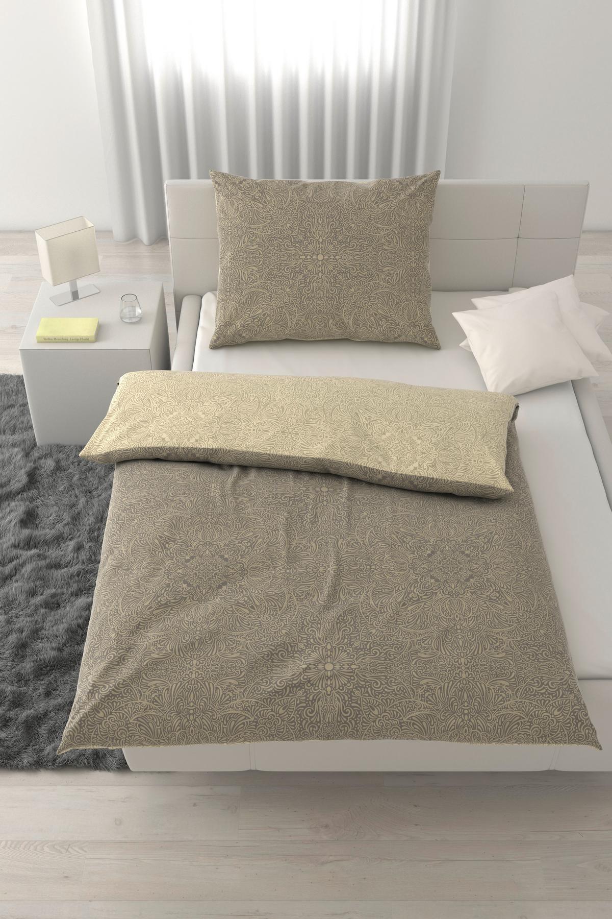 POSTEĽNÁ BIELIZEŇ BELLA WENDE - sivá, Modern, textil (140/200cm) - Mömax