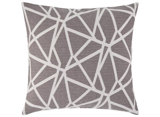 Polštář Ozdobný Renata -ext- - bílá/šedá, Konvenční, textil (50/50cm) - MÖMAX modern living Polštář Ozdobný Renata -ext- - bílá/šedá, Konvenční, textil (50/50cm) - MÖMAX modern living
