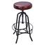 Barhocker Cardiff B: 46 cm Braun - Schwarz/Braun, Basics, Leder/Metall (46/78-95/46cm) - Livetastic Barhocker Cardiff B: 46 cm Braun - Schwarz/Braun, Basics, Leder/Metall (46/78-95/46cm) - Livetastic