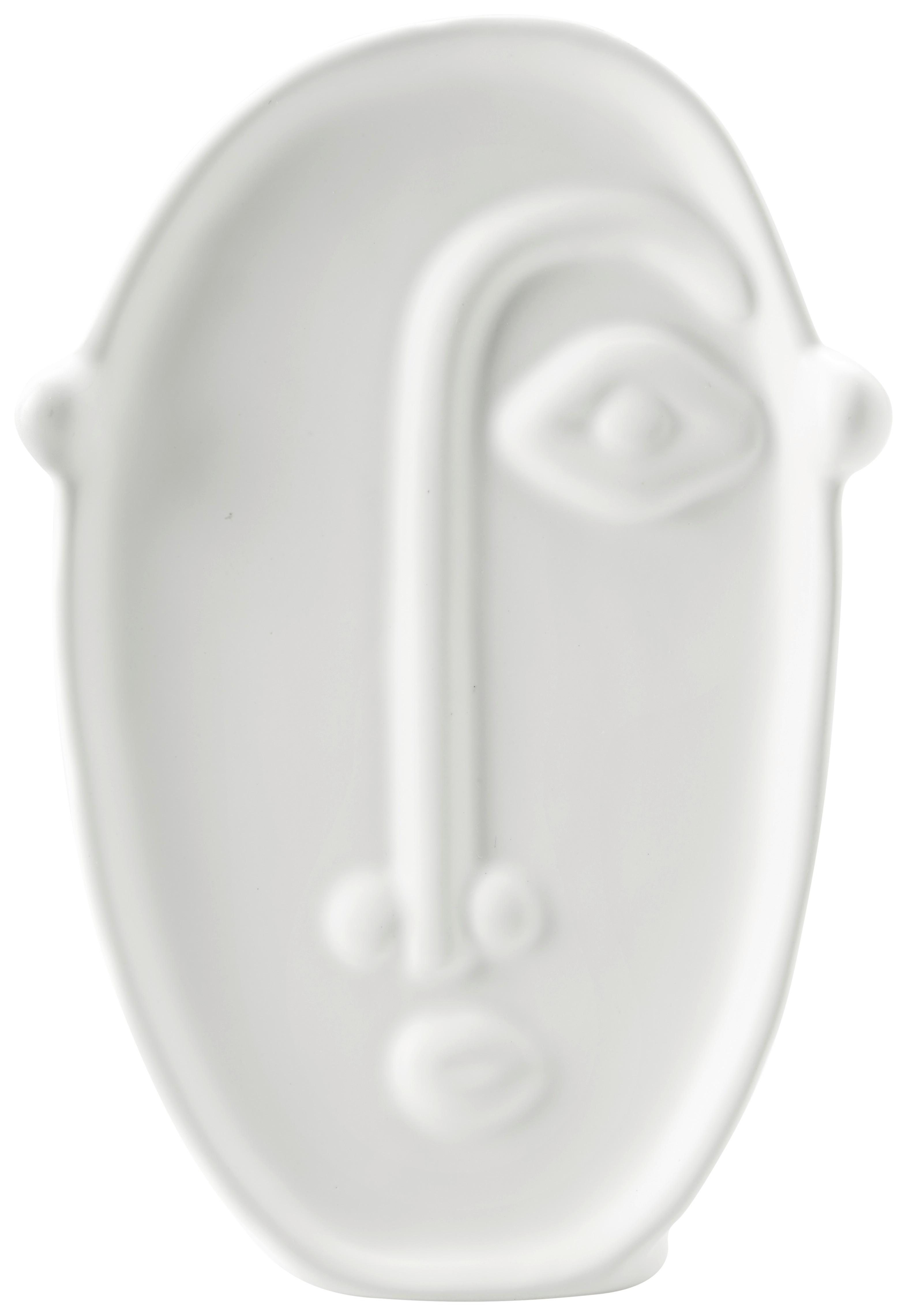 Váza Joona - bílá, keramika (12,3/5,4/19cm) - Modern Living
