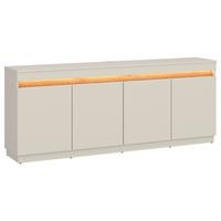 Tv-element Samu Kaschmir/eichefarben B:180,2cm - Kaschmir/Eichefarben, MODERN, Holzwerkstoff (180,2/74/40cm)