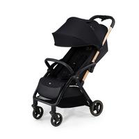 Buggy Apino Schwarz, B/H/T: 47x99x93cm - Goldfarben/Schwarz, Basics (47/99/93cm) - Kinderkraft